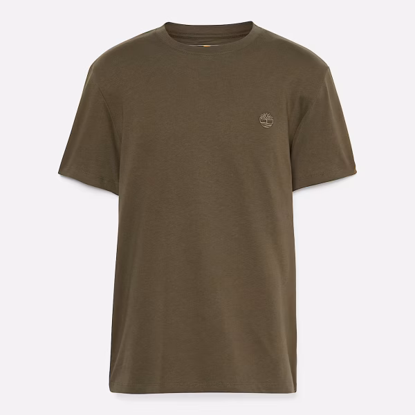 DUNSTAN RIVER Short Sleeve Tee Kahverengi - L - Erkek