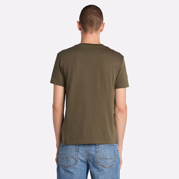 DUNSTAN RIVER Short Sleeve Tee Kahverengi - L - Erkek