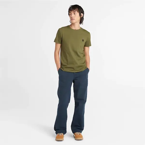 Short Sleeve Tee Haki - M - Erkek