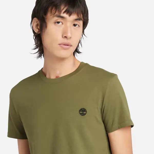 Short Sleeve Tee Haki - M - Erkek
