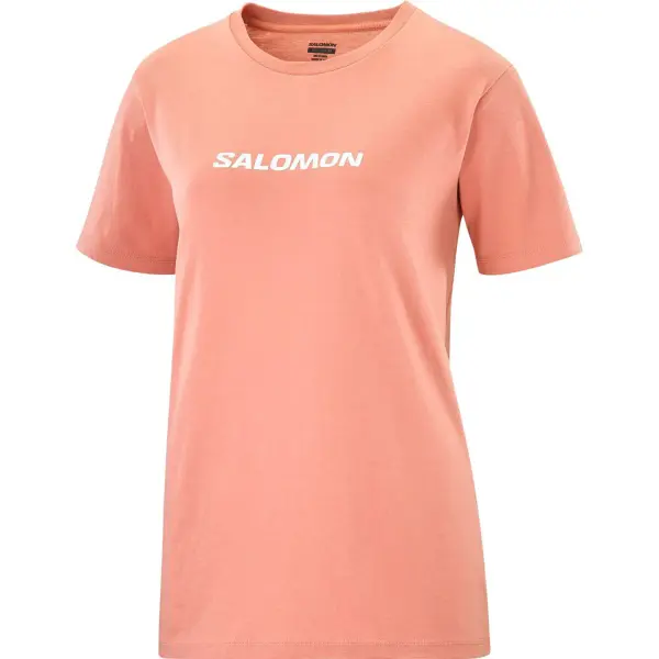 LOGO SS TEE W Pembe - S - Kadın