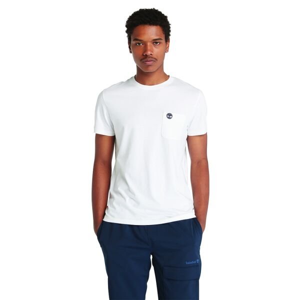 DUNSTAN RIVER Chest Pocket Short Sleeve Beyaz - L - Erkek