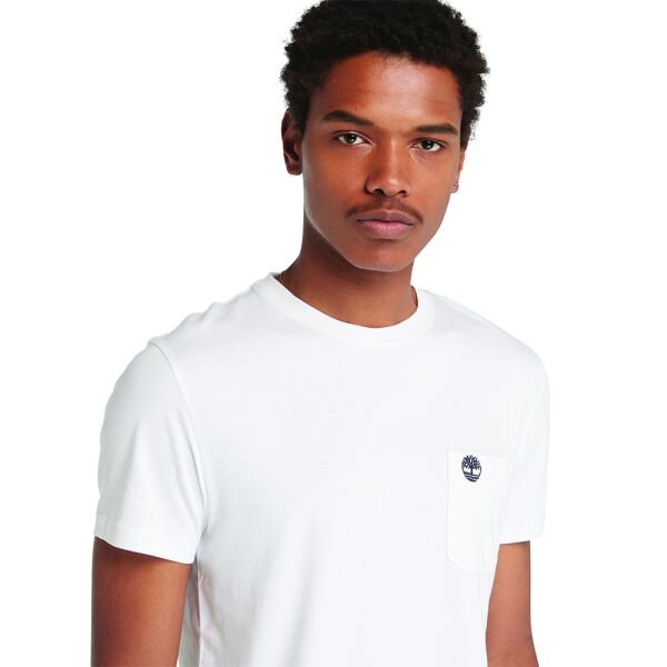 DUNSTAN RIVER Chest Pocket Short Sleeve Beyaz - L - Erkek