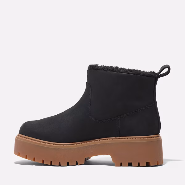 STONE STREET MID WARM LINED BOOT Siyah - 37 - Kadın