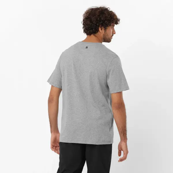 RUNNING GRAPHIC SS TEE M Grİ - XXL - Erkek