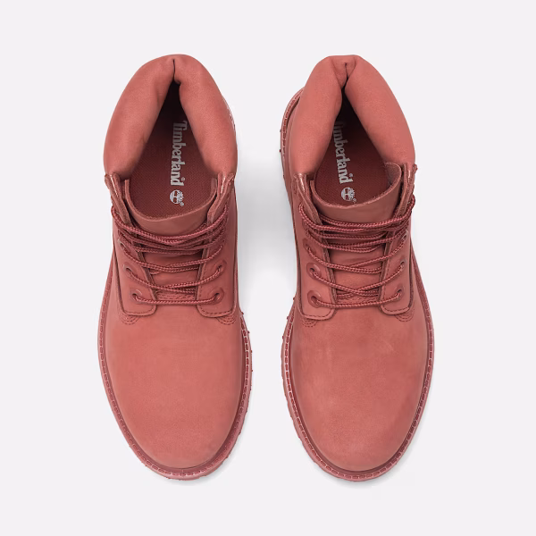 Timberland Premium 6 INCH LACE UP WATERP kırmızı - 38,5 - Kadın