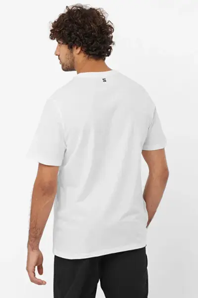 GRAPHIC SS TEE M Beyaz - S - Erkek