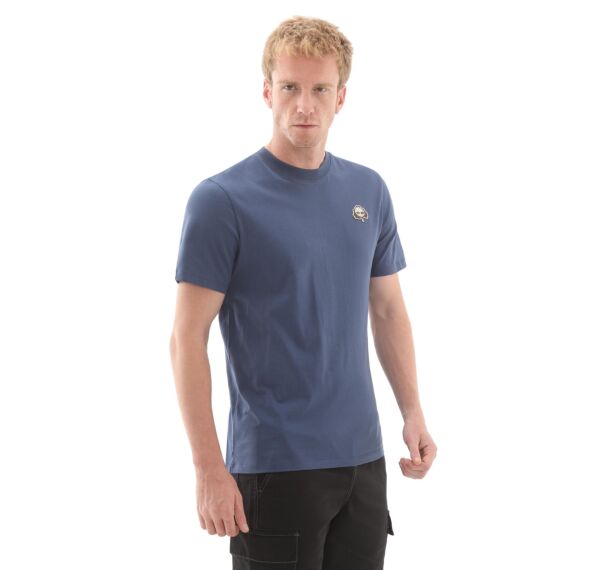 Tree Logo Patch Tee Mavi - XXL - Erkek