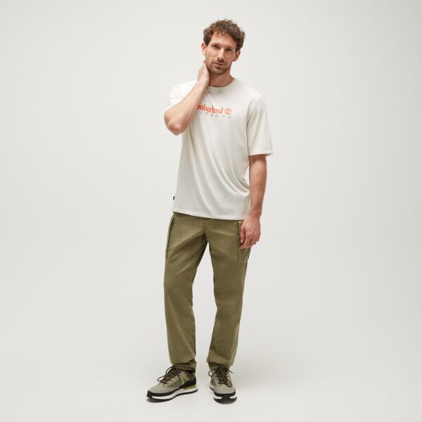 ANTI-UV OUTDOOR GRAPHIC TEE Beyaz - XL - Erkek