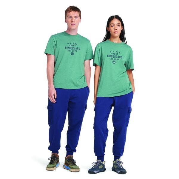 REFIBRA Front Graphic Short Sleeve Tee Mavi - XXL - Erkek