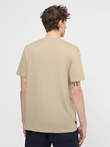 REFIBRA Front Graphic Short Sleeve Tee krem - M - Erkek