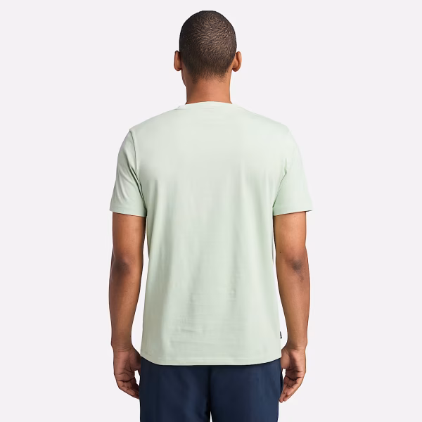 KENNEBEC RIVER Linear Logo Short Sleeve Yeşil - XL - Erkek