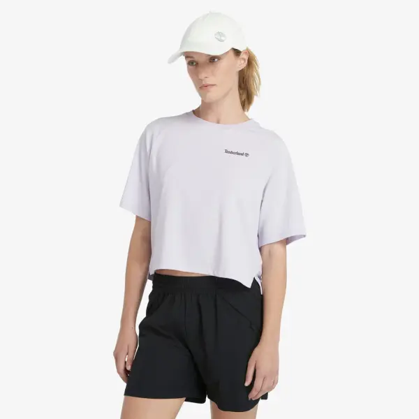 WICKING SHORT-SLEEVE TEE Lila - S - Kadın