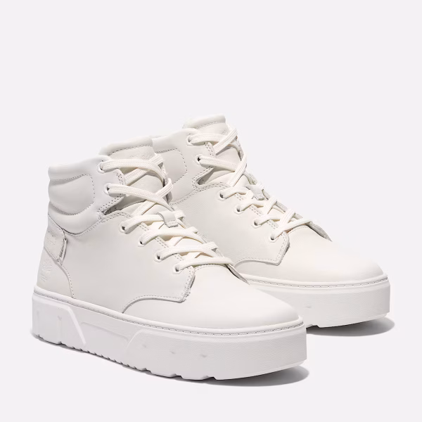 LAUREL COURT HIGH TOP LACE UP SNEAKER Beyaz - 39 - Kadın