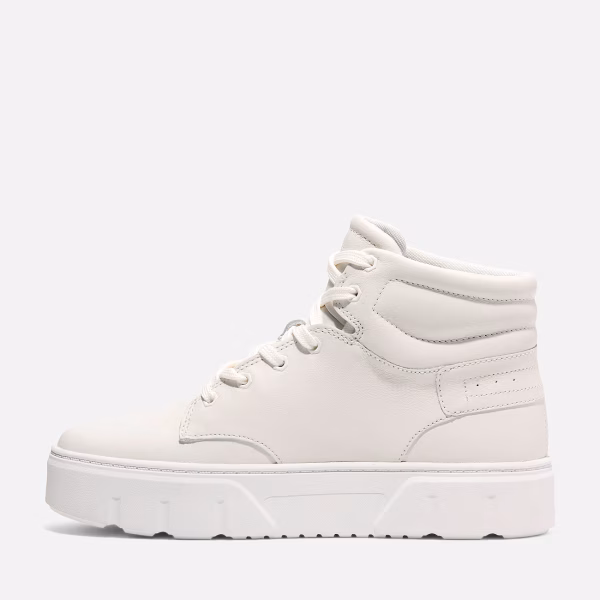 LAUREL COURT HIGH TOP LACE UP SNEAKER Beyaz - 39 - Kadın