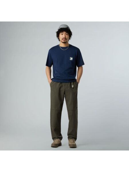 M MOUNTAIN LOGO RELAXED S/S POCKET TEE Lacivert - XXL - Erkek