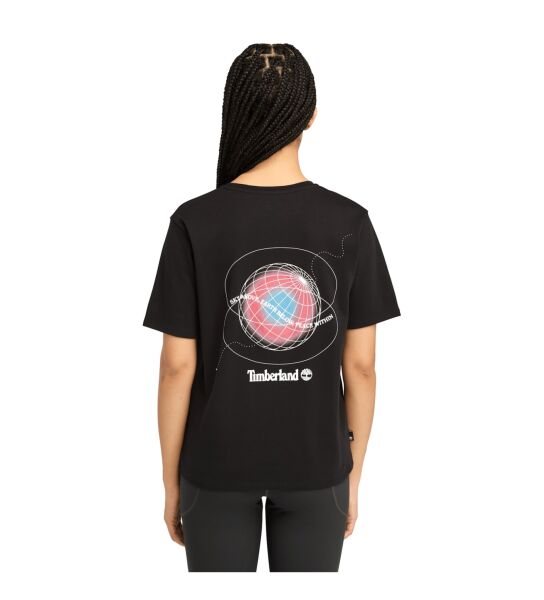 TIMBERFRESH BACK GRAPHIC SS TEE Siyah - S - Erkek