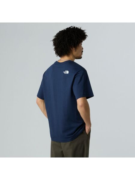 M MOUNTAIN LOGO RELAXED S/S POCKET TEE Lacivert - XXL - Erkek