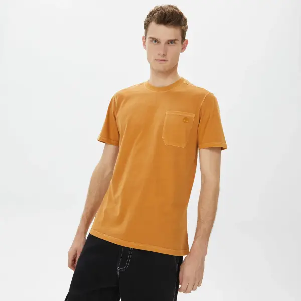 SS Merrymack Pocket Tee Turuncu - S - Erkek