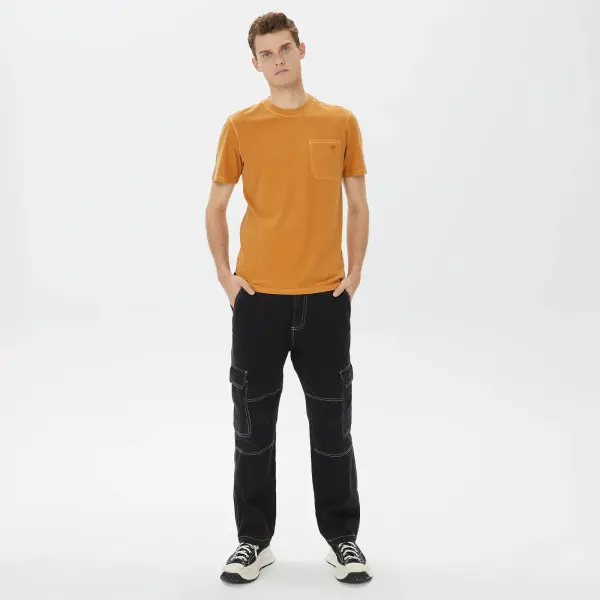 SS Merrymack Pocket Tee Turuncu - S - Erkek