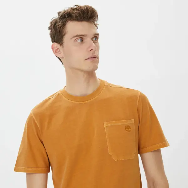SS Merrymack Pocket Tee Turuncu - S - Erkek