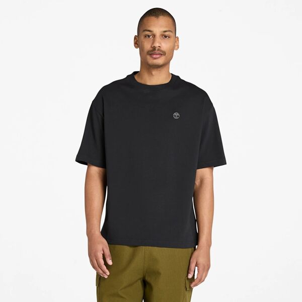 DUNSTAN RIVER Short Sleeve Tee Siyah - XXL - Erkek