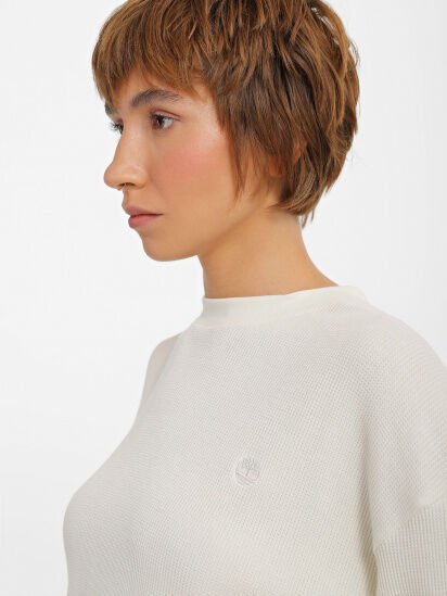 W WAFFLE L/S TEE Beyaz - S - Erkek