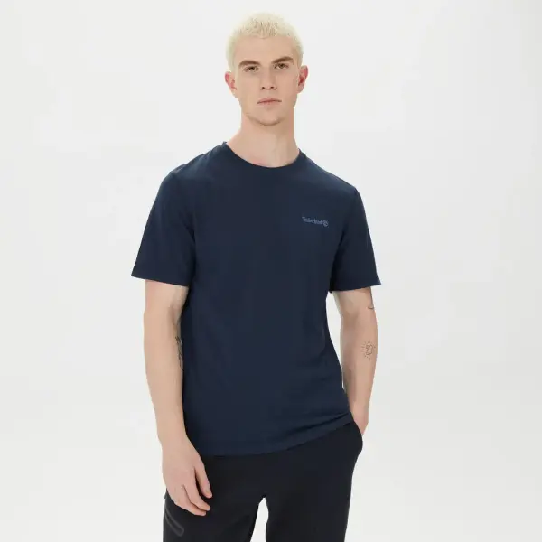 MOUNT JO WICKING SHORT SLEEVE TEE Lacivert - S - Erkek