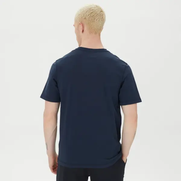 MOUNT JO WICKING SHORT SLEEVE TEE Lacivert - S - Erkek