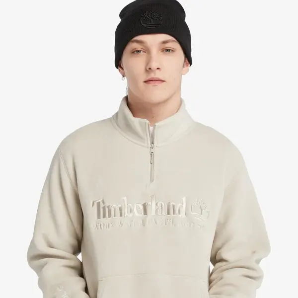 LINEAR LOGO 1/4 ZIP POLARTEC 200 FLEECE